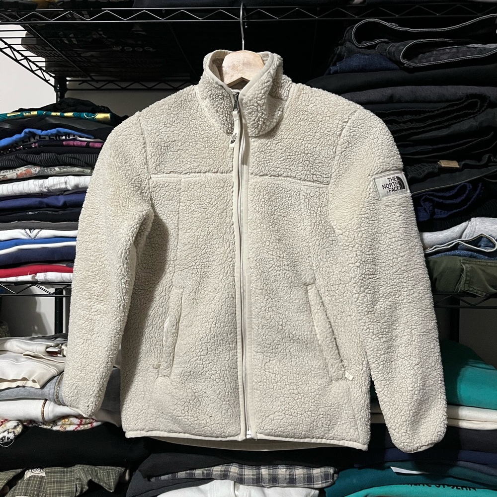 The North Face Kids Cream Fleece Jacket